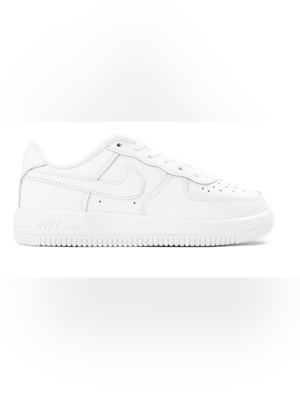 Nike Force 1 Low Athletic Shoe - Little Kid - White SZ 1.5 Boys NEW WITHOUT BOX - Picture 4 of 7